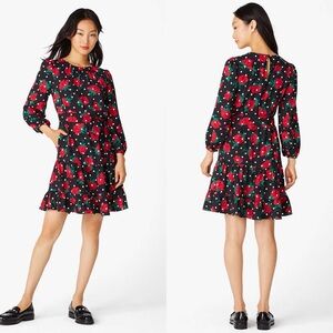 Kate Spade Rose Dot Toss Shift Dress